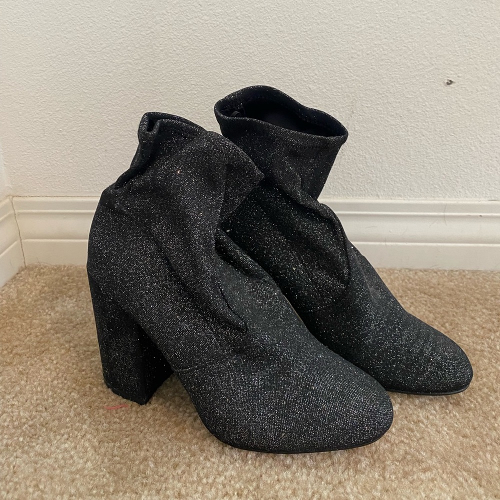 Express Women’s Glitter Boots size 7.5